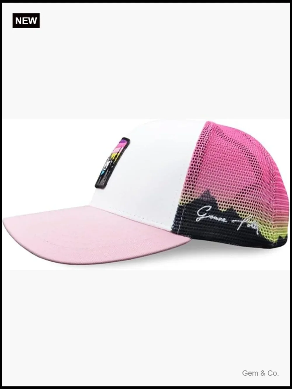 Women's Adjustable Trucker Snapback Baseball Cap Nylon Hat Summer